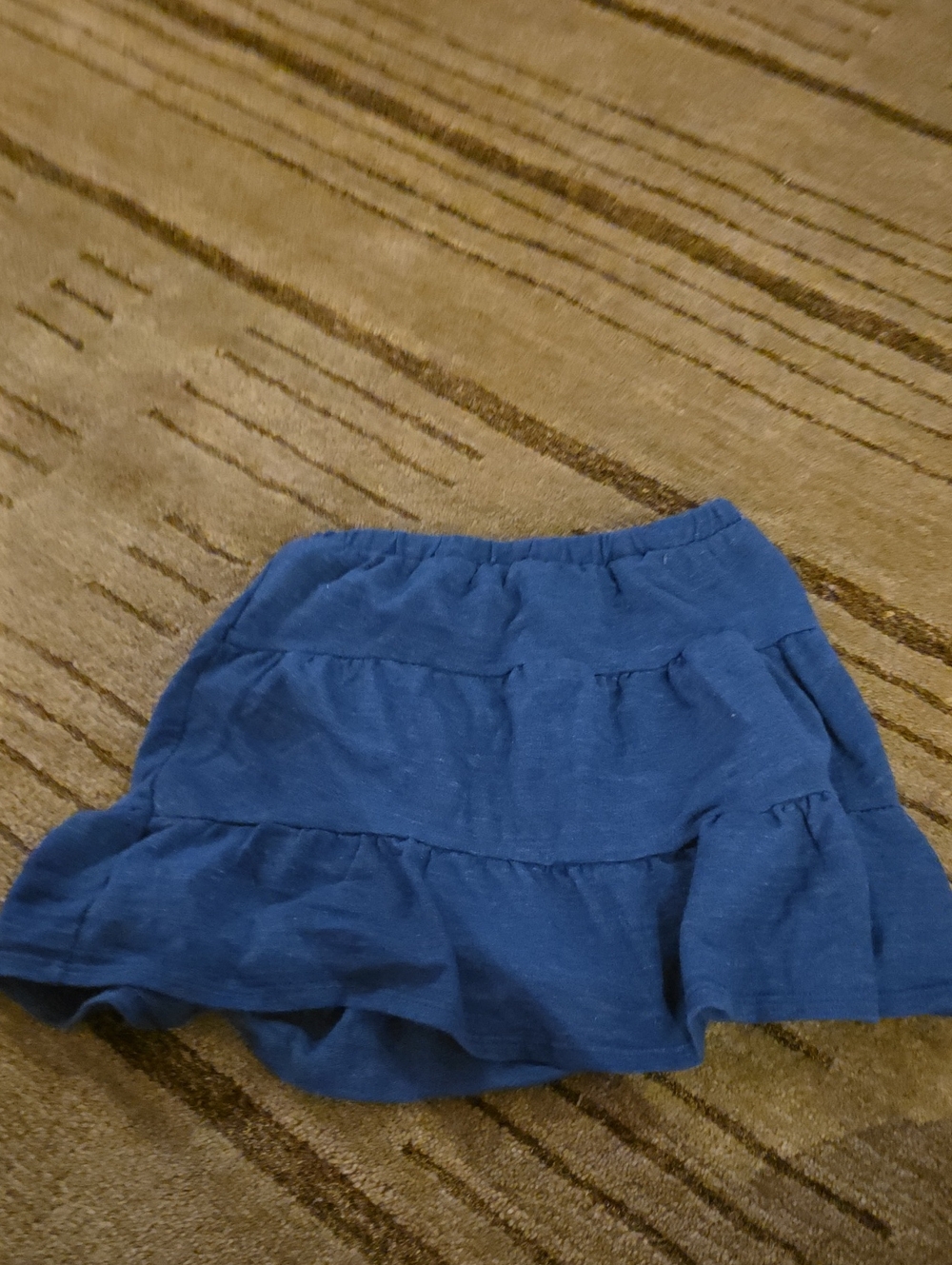 5/25 Jumping Beans Tiered Navy Blue Mini Skort Size 10